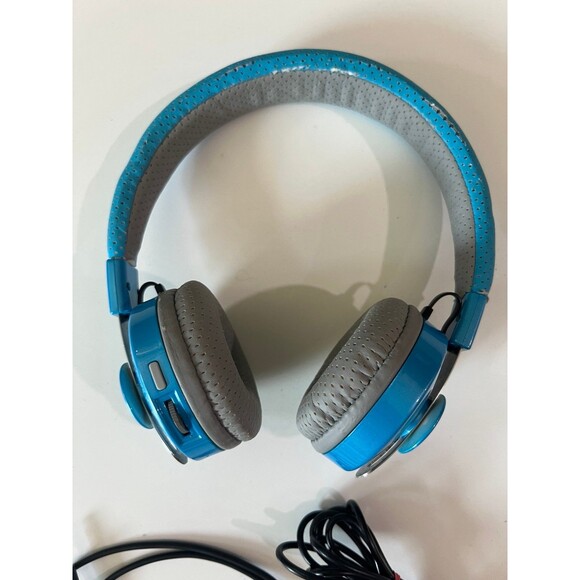 LilGadgets Childrens Bluetooth On Ear Blue Child Headphones 12hr Kid Playtime - Picture 2 of 6